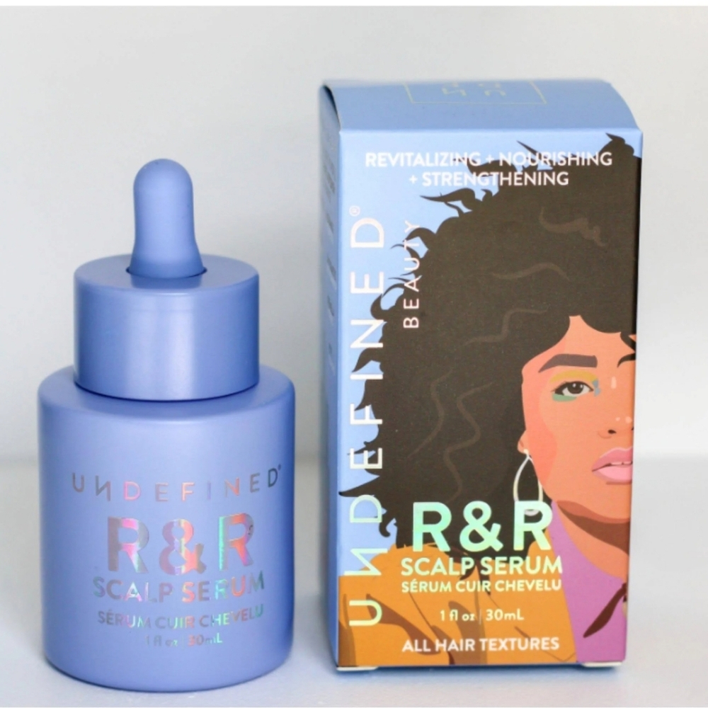 NIB Undefined Beauty R&R Scalp Serum Revitalizing + Nourishing + Strengthening